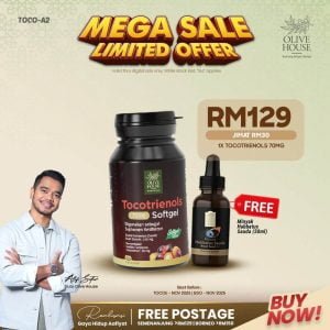 Tocotrienols + FREE Habbatussauda