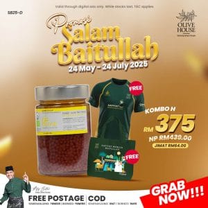 Olivie Power UP 340g + FREE TShirt + FREE Bag