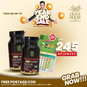 2x Tocotrienols + FREE Wall Calendar