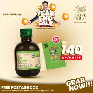 Olivie Plus 250ml + FREE Notebook