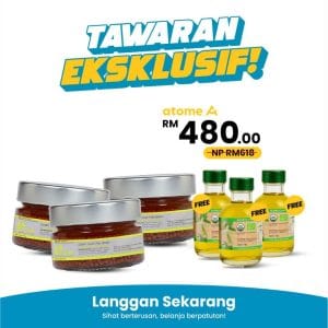 3x Olivie Power UP 100g + FREE 3x Olivie Plus 50ml