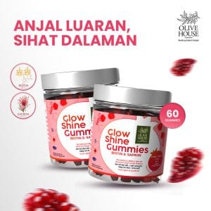 2x Glow Shine Gummies