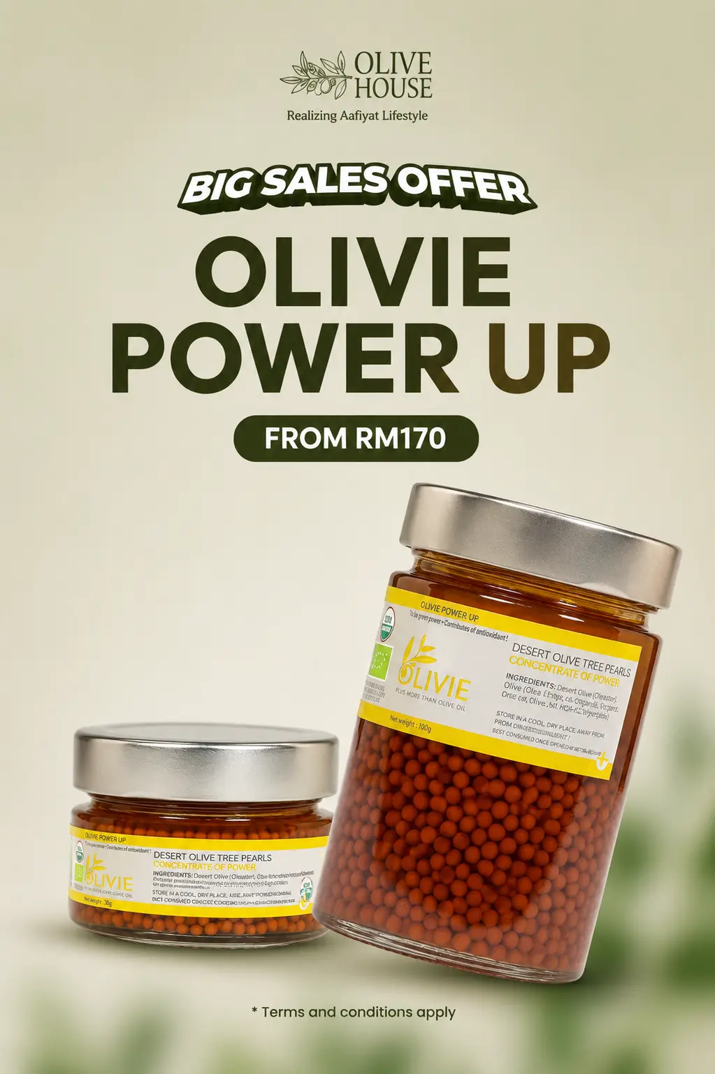 Olivie Power Up Promotion